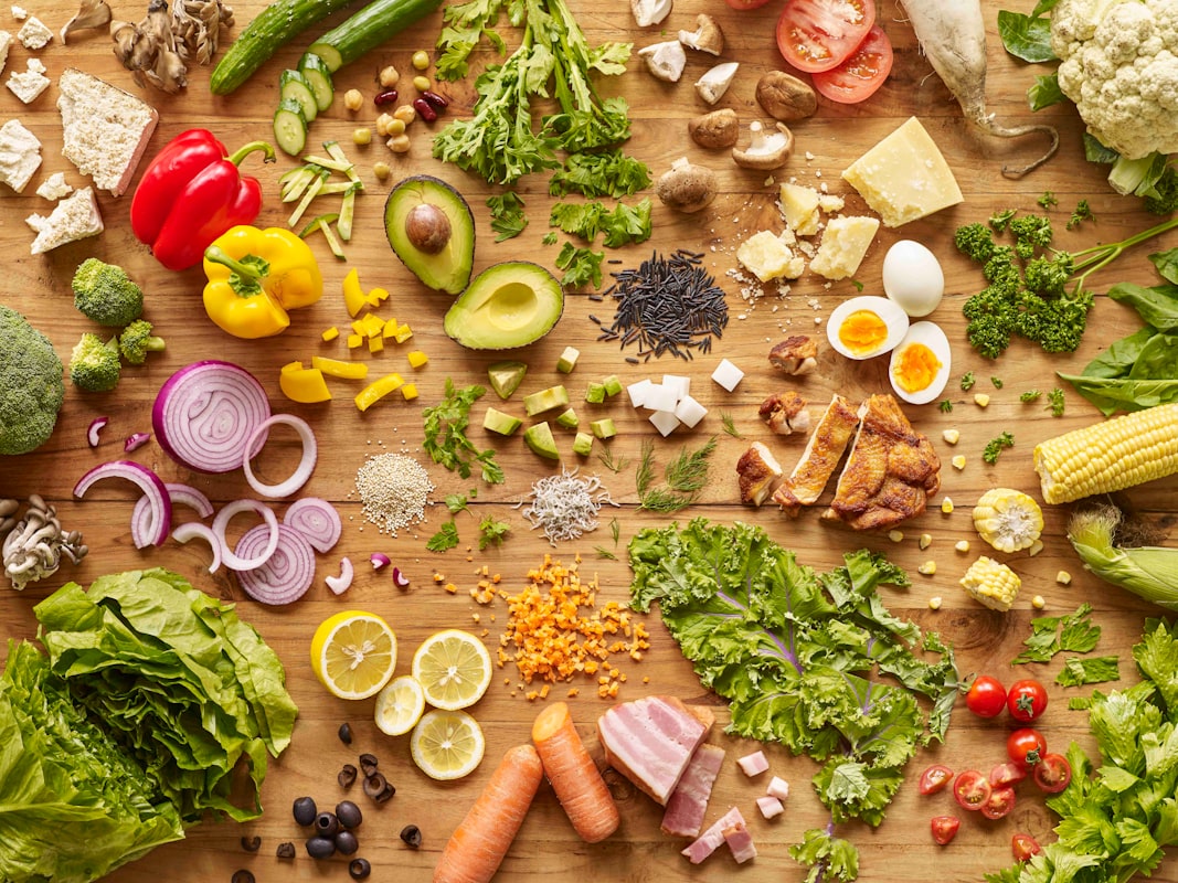 Ausgewogene Ernährung und Mahlzeiten